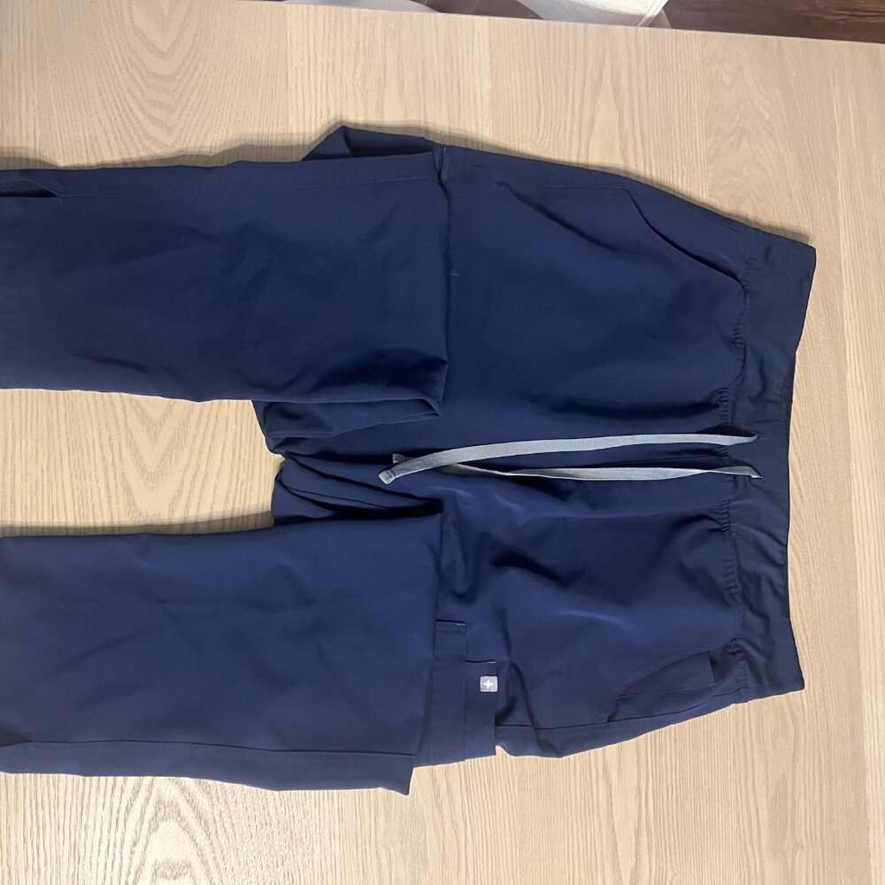 Navy Figs Scrub Pants